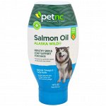 Petnc NATURAL CARE, Природный уход для домашними животными, масло дикого лосося с Аляски, для собак, 532 мл (18 унций)