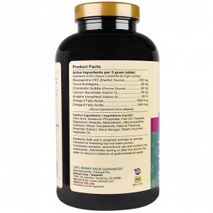 NaturVet, Глюкозамин DS, поддерживающая терапия, уровень 1, 15,8 унц. (450 г)