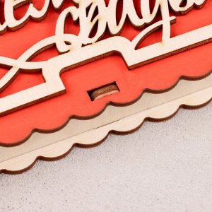 Купюрница «С Днем Свадьбы», 17?9.5?2.5 см