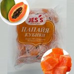 Папайя кубики  Вьетнам пакет 500 гр