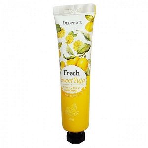 Deoproce Sweet Honey Yuja Perfumed Hand Cream Крем для рук цитрус 50 гр