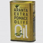 Оливковое масло Pomace olive oil (50% рафинированное+50% нерафинированное)1.0 л. Италия