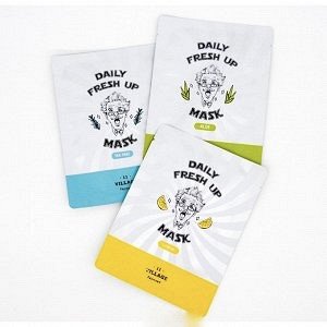 (Хит продаж!) Village 11 Factory Daily Fresh Up Mask - Тканевая маска для ежедневного использования с натуральными экстрактами 2
