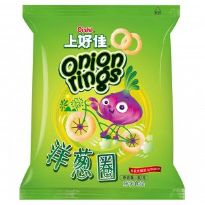 Чипсы Oishi Onion Rings луковые 30г