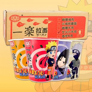 Лапша рамен Yile Naruto с морепродуктами на пару 61г