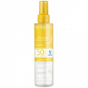 Биодерма Солнцезащитный антиоксидантный увлажняющий спрей SPF 50, 200 мл (Bioderma, Photoderm)
