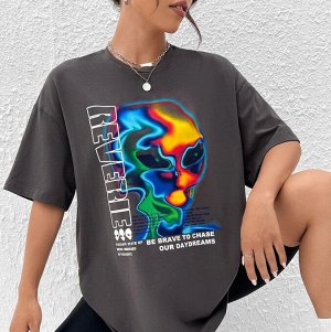 Футболка женская с классным принтом