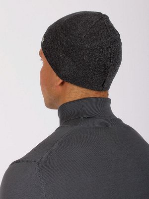 Шапка Мужская шапка из мягкой и нежной, приятной на ощупь пряжи. Базовая модель без подкладки и без отворота.
Цвет:&nbsp;
					
						
								темно-серый						
					
Состав:&nbsp;
					 80 % акрил, 2