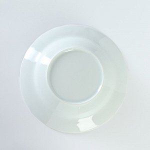 Тарелка фарфоровая «Фиона», 500 мл, d=24 см
