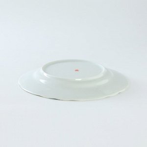 Тарелка фарфоровая «Фиона», d=24 см