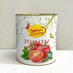 Томаты 3100мл(3030г) очищенные в ж\б т.м. Чудесная планета