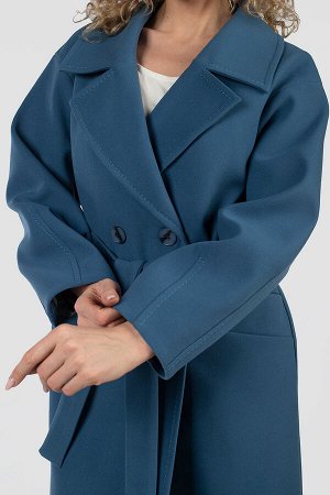 01-11931 Пальто женское демисезонное (пояс)
