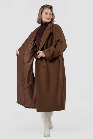 01-11930 Пальто женское демисезонное (пояс)