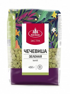 Чечевица зеленая "Агро-Альянс Экстра" 450г