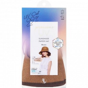 GOGIT UV PRECIOUS Sunshade Paper Hat - жгутовая шляпка с УФ защитой