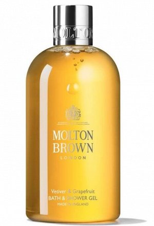 MOLTON BROWN Vetiver & Grapefruit Bath & Shower Gel - гель для душа с ароматом ветивера и грейпфрута