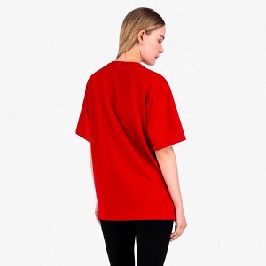 Футболка Красный
Женская футболка свободного кроя, круглый вырез горловины (принт "prosecco mood").
Материал:
Cotton - материал из натуральных волокон, который удобен в носке, быстро впитывает и отвод