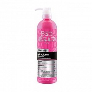 Кондиционер для придания объема, styleshots bed head, tigi, 750 мл