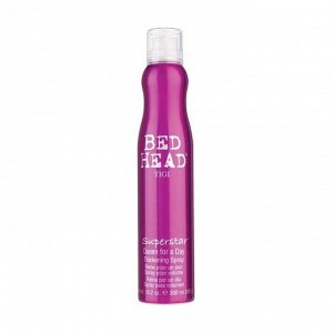 Лак для придания объема волосам superstar queen for a day, styling bed head, tigi, 320 мл.