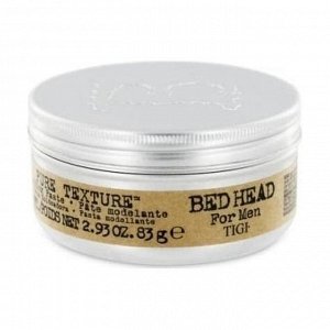 Паста моделирующая для волос pure texture, bed head for men, tigi, 83 гр.