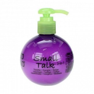 Средство текстурирующее 3 в 1 для создания объема small talk, styling bed head, tigi, 200 мл