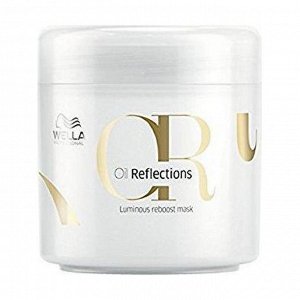 Маска для интенсивного блеска волос luminous reboost mask oil reflections, wella professionals, 150 мл