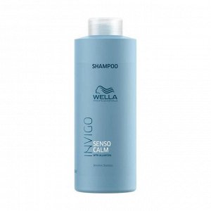 Шампунь для чувствительной кожи головы invigo senso calm, wella professionals, 1000 мл