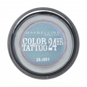 Тени для век "color tattoo 24 часа", оттенок 87, загадочный сиреневый, maybelline new york, 4 мл