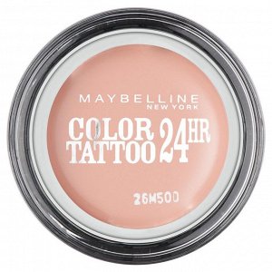 Тени для век "color tattoo", оттенок 91, розовый зефир, maybelline new york, 4 мл
