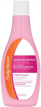 Жидкость для снятия лака укрепляющая strengthening, sally hansen, 236,5 мл.