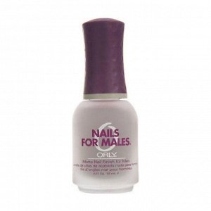 Покрытие для ногтей мужчин nails for males, orly (орли), 18 мл