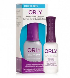 Сушка с проникающим эффектом sec'n dry, orly (орли), 18 мл.