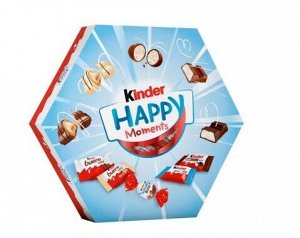 Микс конфет Kinder Happy Moments Mini Mix / Киндер Хеппи Моментс Микс 162 гр