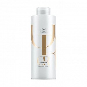 Шампунь для интенсивного блеска волос luminous reveal shampoo, oil reflections, wella professionals, 1000мл