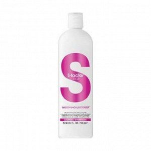 Шампунь разглаживающий для волос smoothing lusterizer shampoo, s-factor, tigi, 750 мл