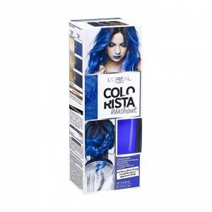 Красящий бальзам для волос смываемый, оттенок синие волосы, colorista washout, l'oreal paris, 80 мл