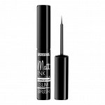 Подводка для глаз Matt INK waterproof LUXVISAGE черный   матовый финиш
