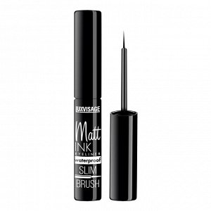 Подводка для глаз Matt INK waterproof LUXVISAGE черный   матовый финиш