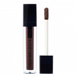 Тени для век жидкие PRO Matte Liquid Relouis коричневый тон 13 mocha coffee матовые