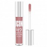 Блеск для губ Icon LUXVISAGE  503 Nude Rose объема