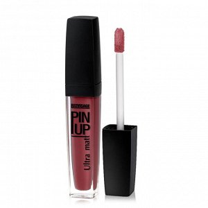 Блеск для губ pin up ultra matt LUXVISAGE розовый 34 vintage rose матовый финиш с пудровым эффектом