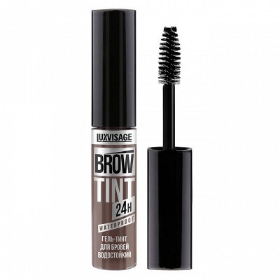 Гель-тинт для бровей Brow Tint LUXVISAGE коричневый 103 ash brown водостойкий