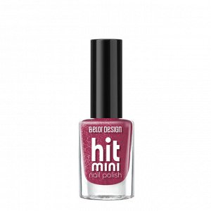 Лак для ногтей Mini hit BelorDesign красный 36 бордовый шелк