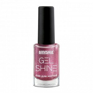 Лак для ногтей Gel Shiine LUXVISAGE фиолетовый  108 сиреневый с шиммером