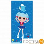 508993/1 Полотенце махровое 50*90 Lalaloopsy &quot;Синяя куколка&quot;