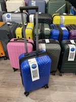 Чемодан маленький размер S 20&quot; 40 л (ручная кладь) синий