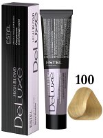 Краска для волос Эстель 100 натуральный блондин ультра High blond ESTEL De Luxe 60 мл