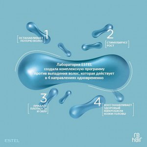 Сыворотка-реконструктор Microbiom scalp reHAIR ESTEL против выпадения волос