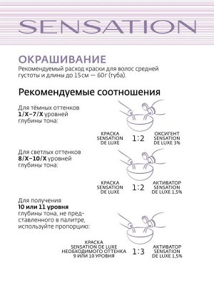 Эстель Оксигент SENSATION DE LUXE 3%, 1000 мл ,Estel