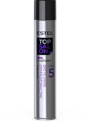 Лак для волос ESTEL TOP SALON PRO.СТАЙЛИНГ экстрасильная фиксация (400 мл)